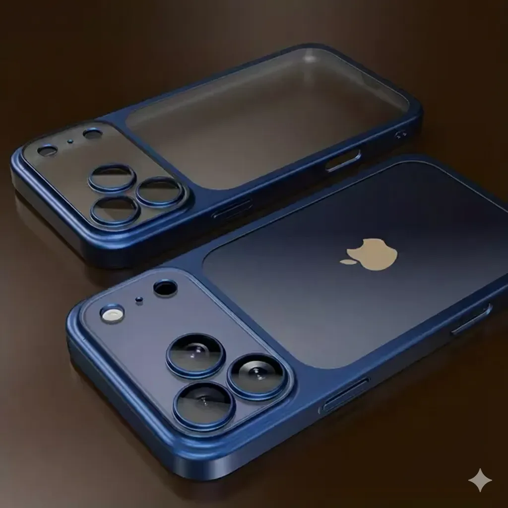 Case for Iphone 17/Iphone 17 Pro/Iphone 17 Pro Max Features an Integrated Electroplated Matte Shell That Is Lightweight And Fingerprint-Resistant, Fully Covers The Camera,