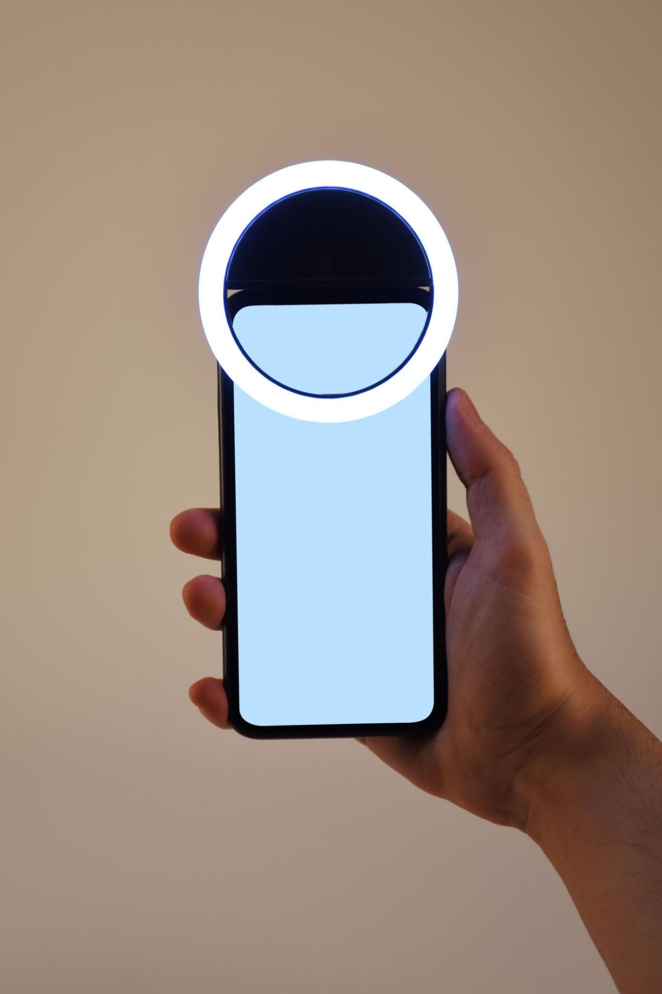 LED Selfie Ring Light (Clip-on)